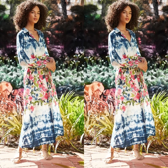 Anthropologie Dresses & Skirts - Anthropologie Bettina Maxi Shirtdress x MISA